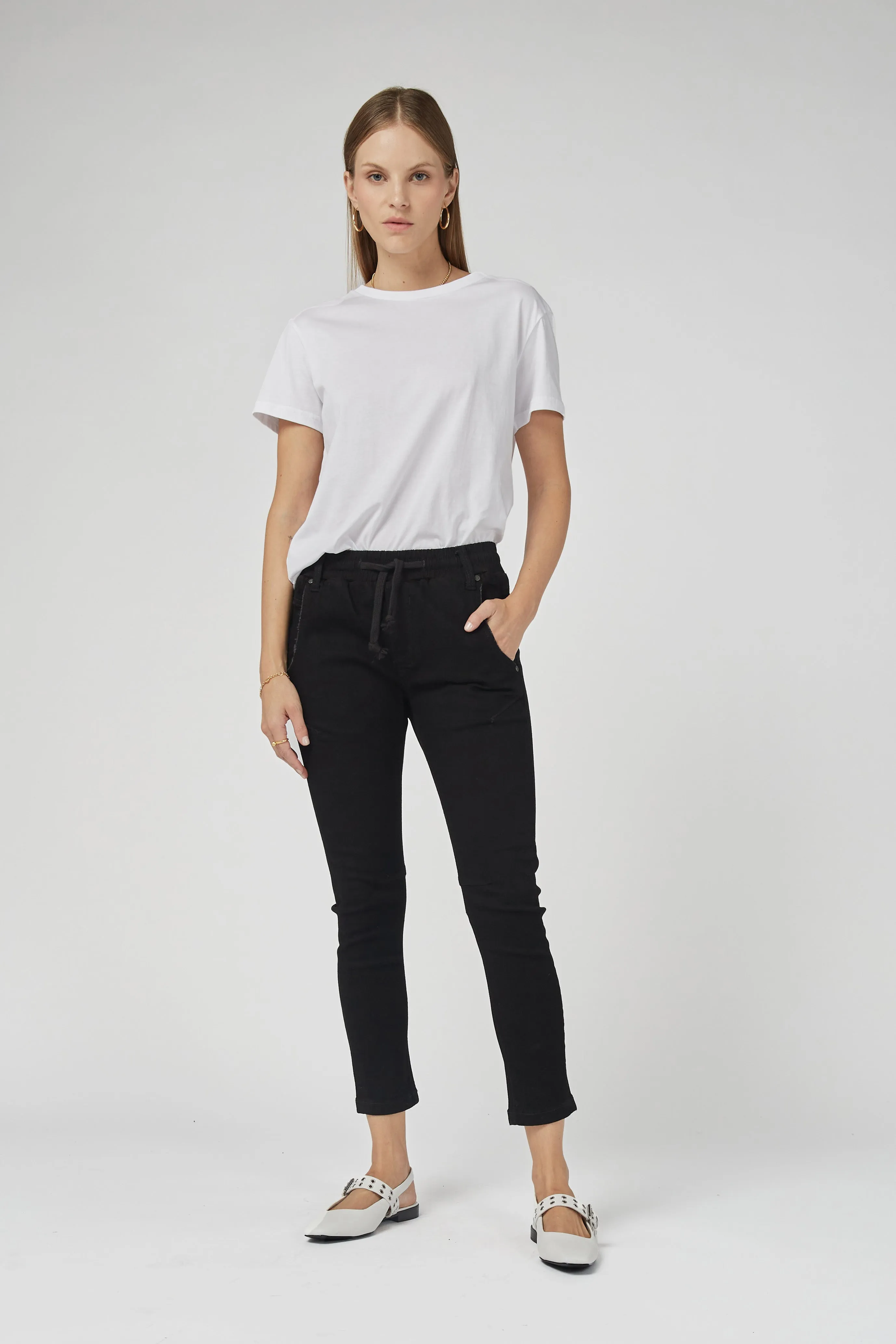Active Denim Black Jeans