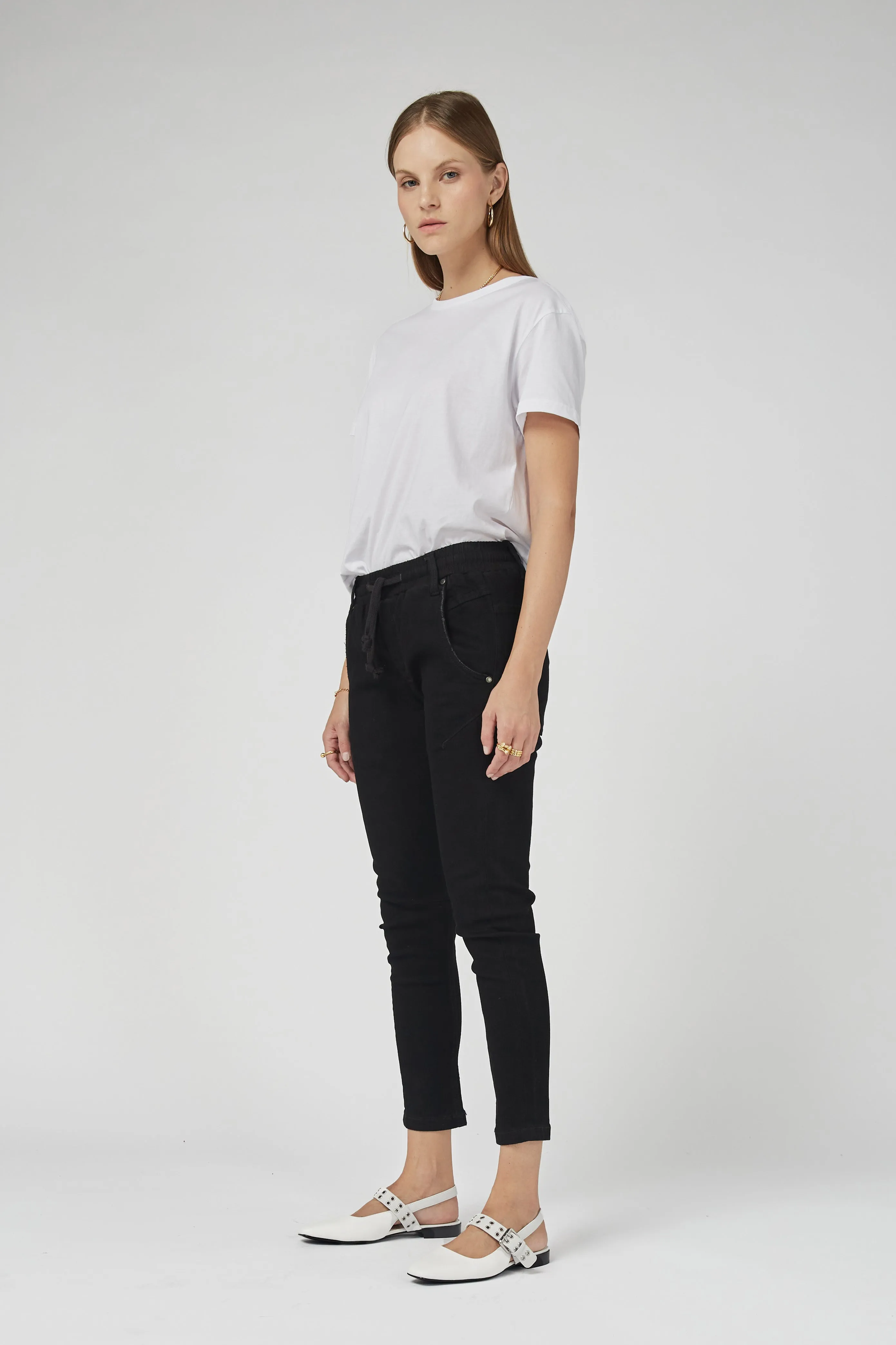 Active Denim Black Jeans