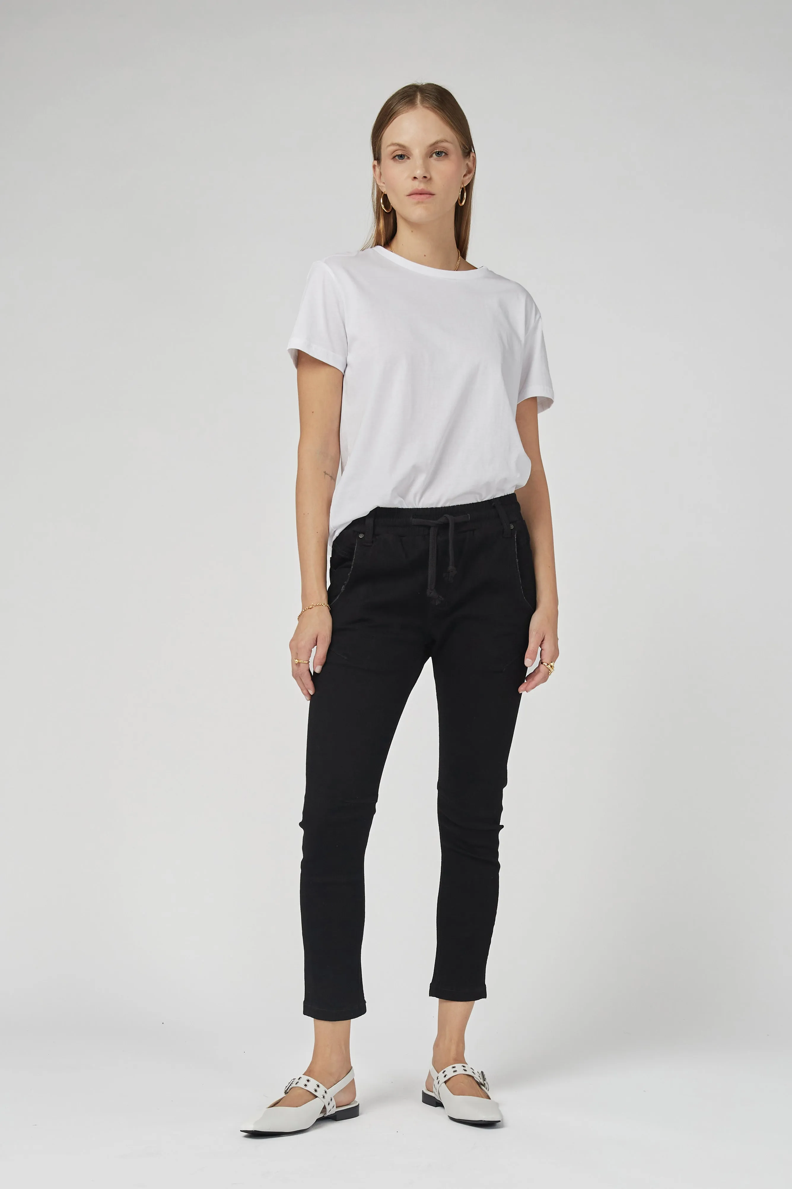 Active Denim Black Jeans