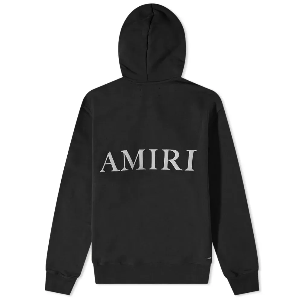 Amiri Black Logo Hoodie