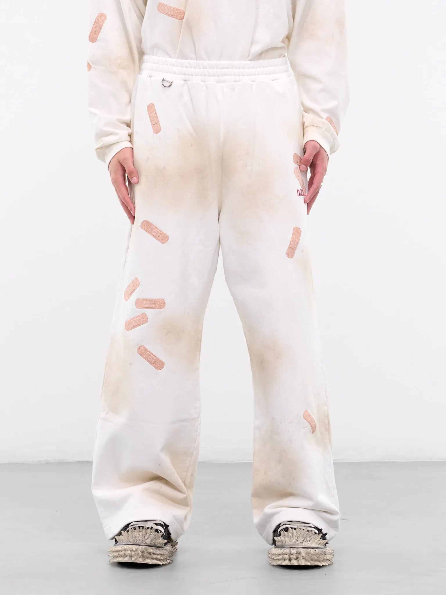 Bandage Sweatpants (34PT287-WHITE)