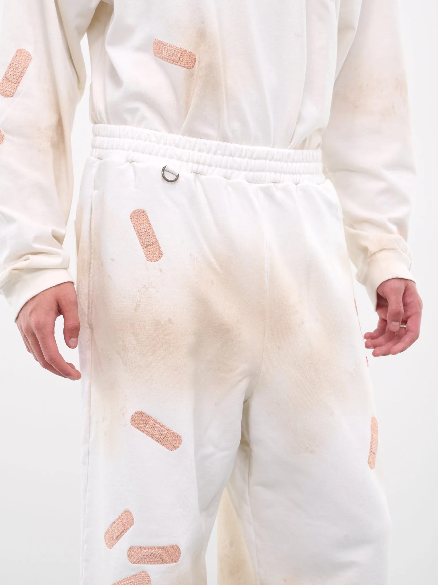 Bandage Sweatpants (34PT287-WHITE)
