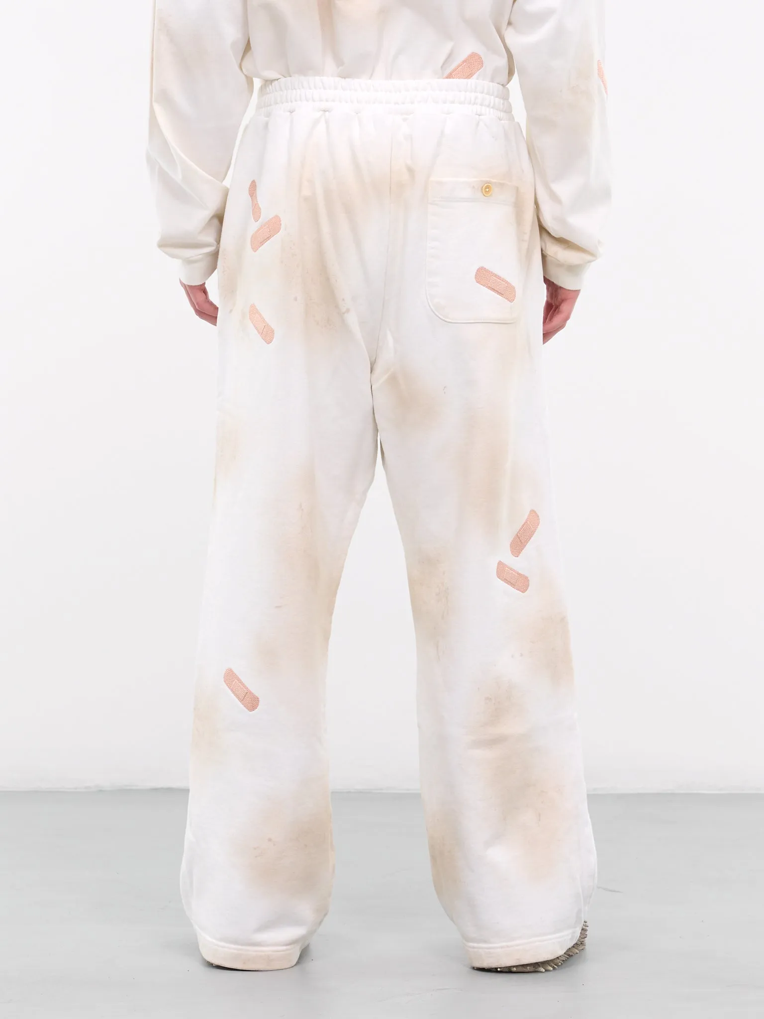 Bandage Sweatpants (34PT287-WHITE)