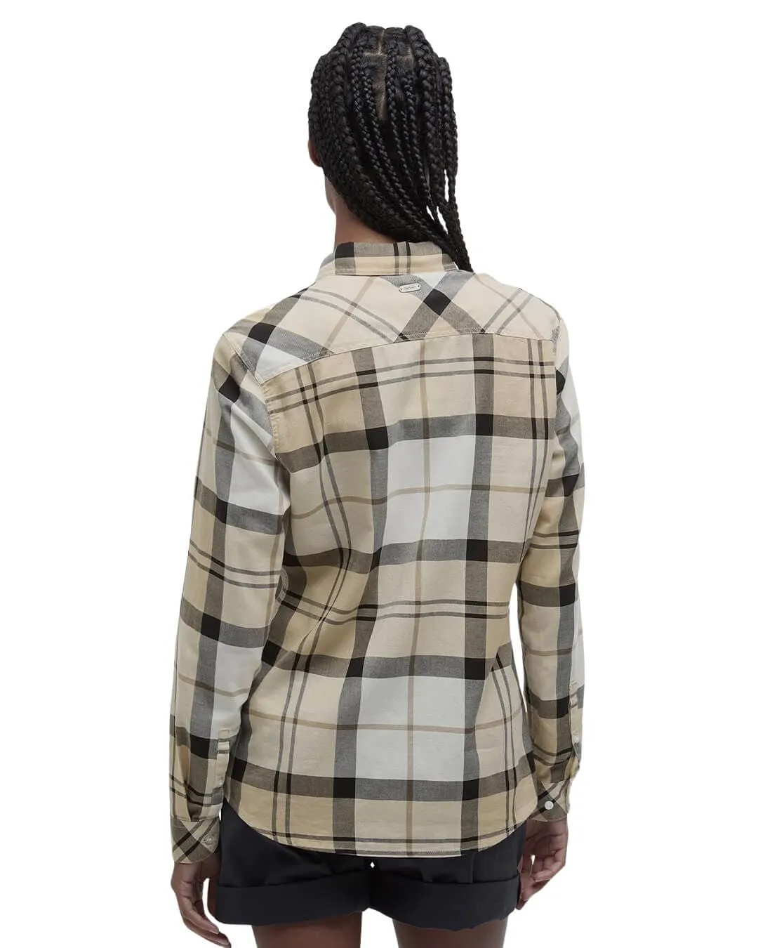 Barbour Bredon Safari Tartan Blouse - Shirts Beige