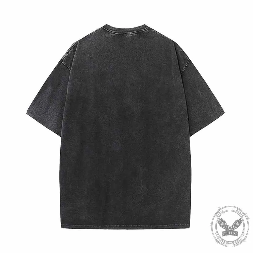 Bartender Simple Icon Vintage Washed T-shirt