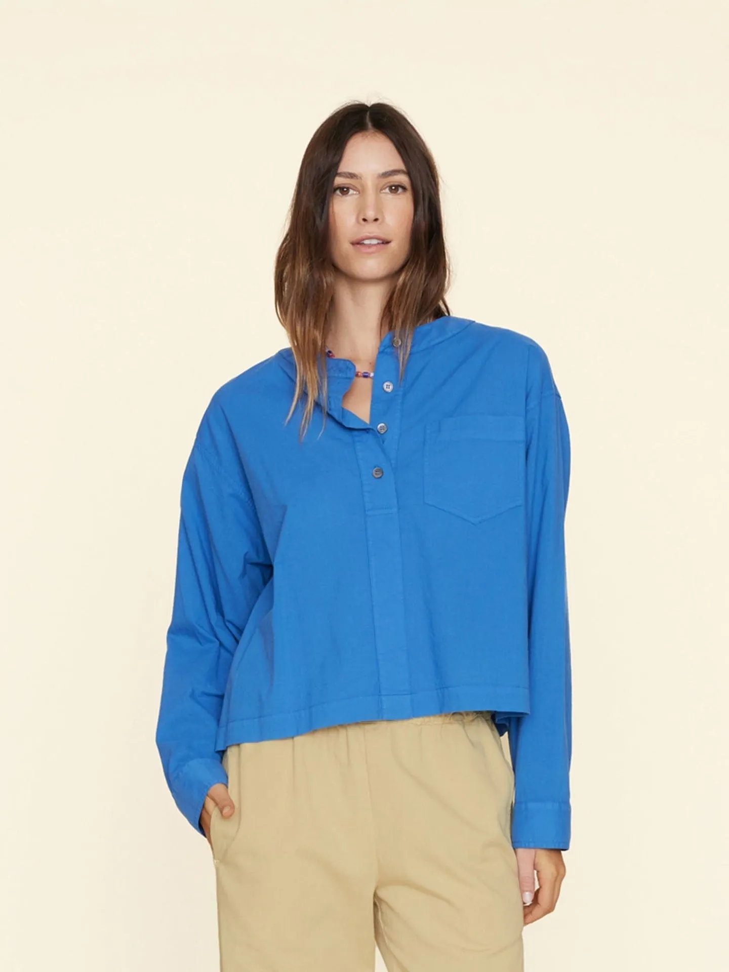 Blouse X5ctp015 Nicky Top Deja-Vu-Blue