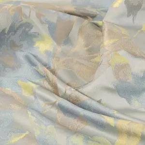 Blue Floral Jacquard 2796