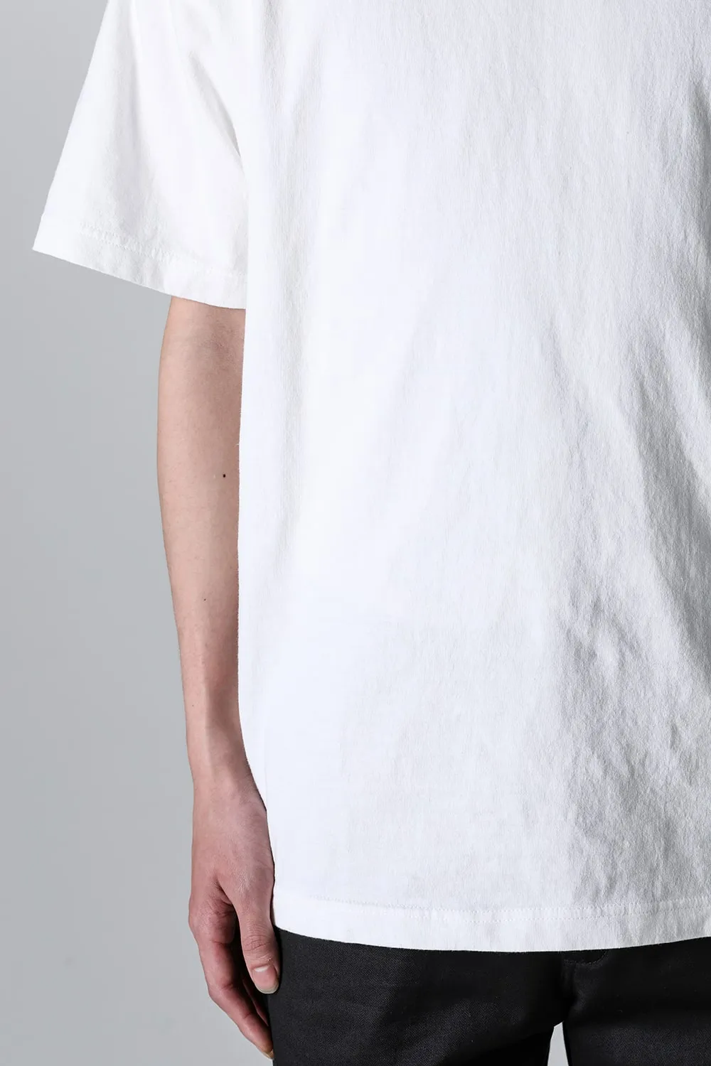 BORN X RAISED × SAINT Mxxxxxx BORN SAINT Short sleeve T-shirt White