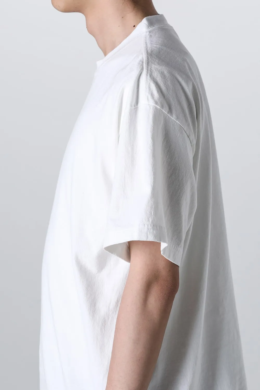BORN X RAISED × SAINT Mxxxxxx BORN SAINT Short sleeve T-shirt White