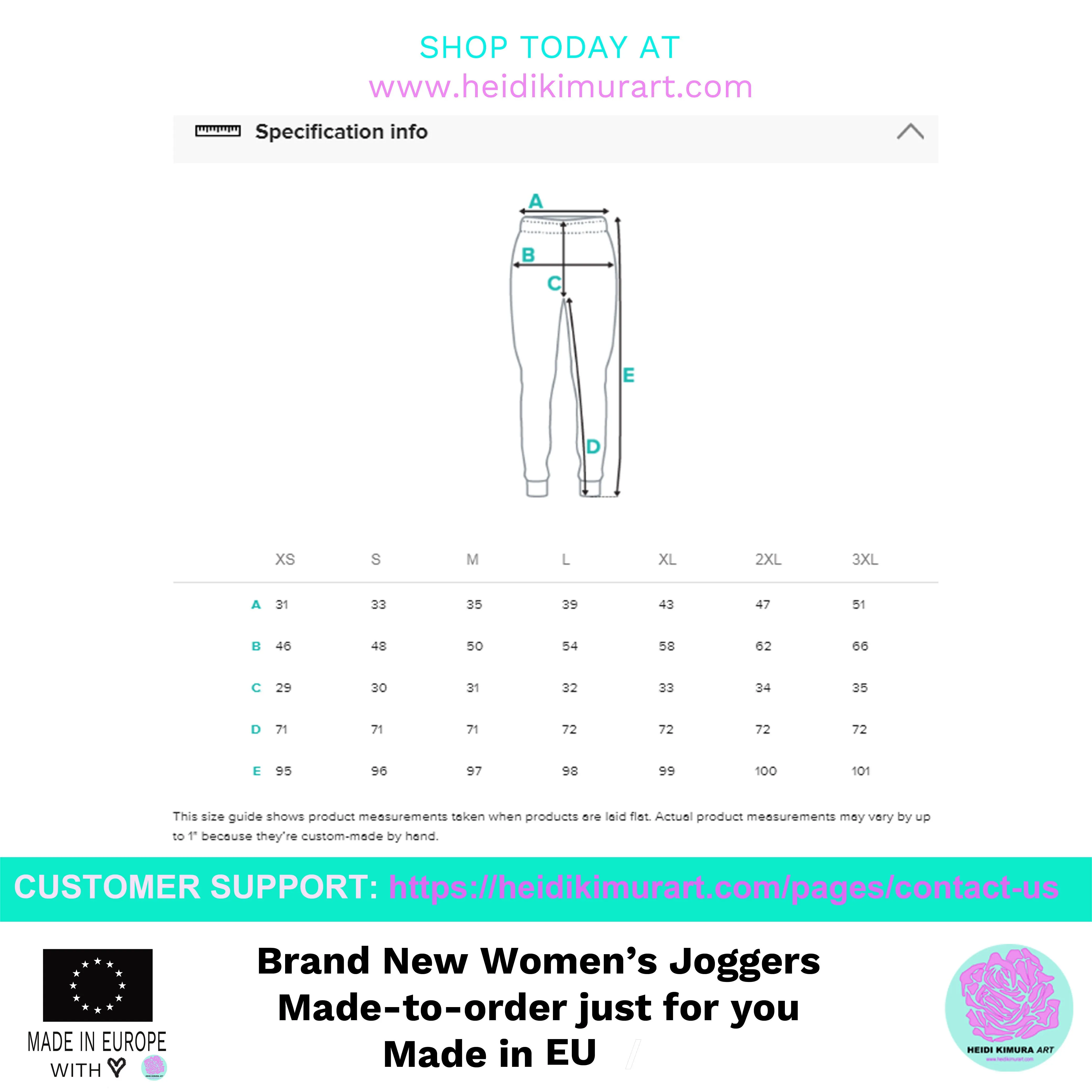Brown Leopard Women's Joggers, Animal Print Skinny Ladies Sweatpants Soft Pants-Made in EU