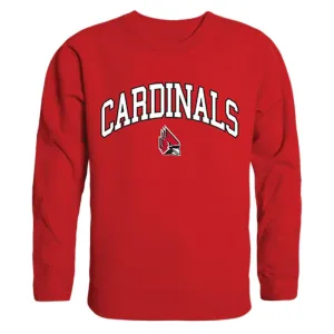 BSU Ball State University Campus Crewneck Pullover Sweatshirt Sweater Red