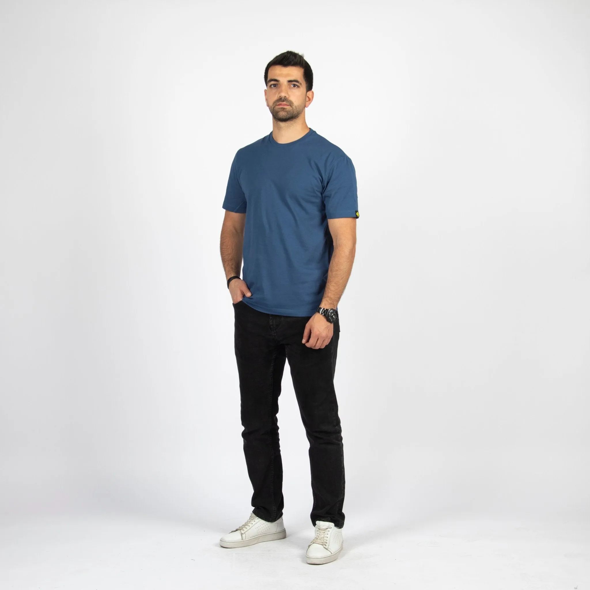 Burnt Navy Blue | Basic Cut T-shirt