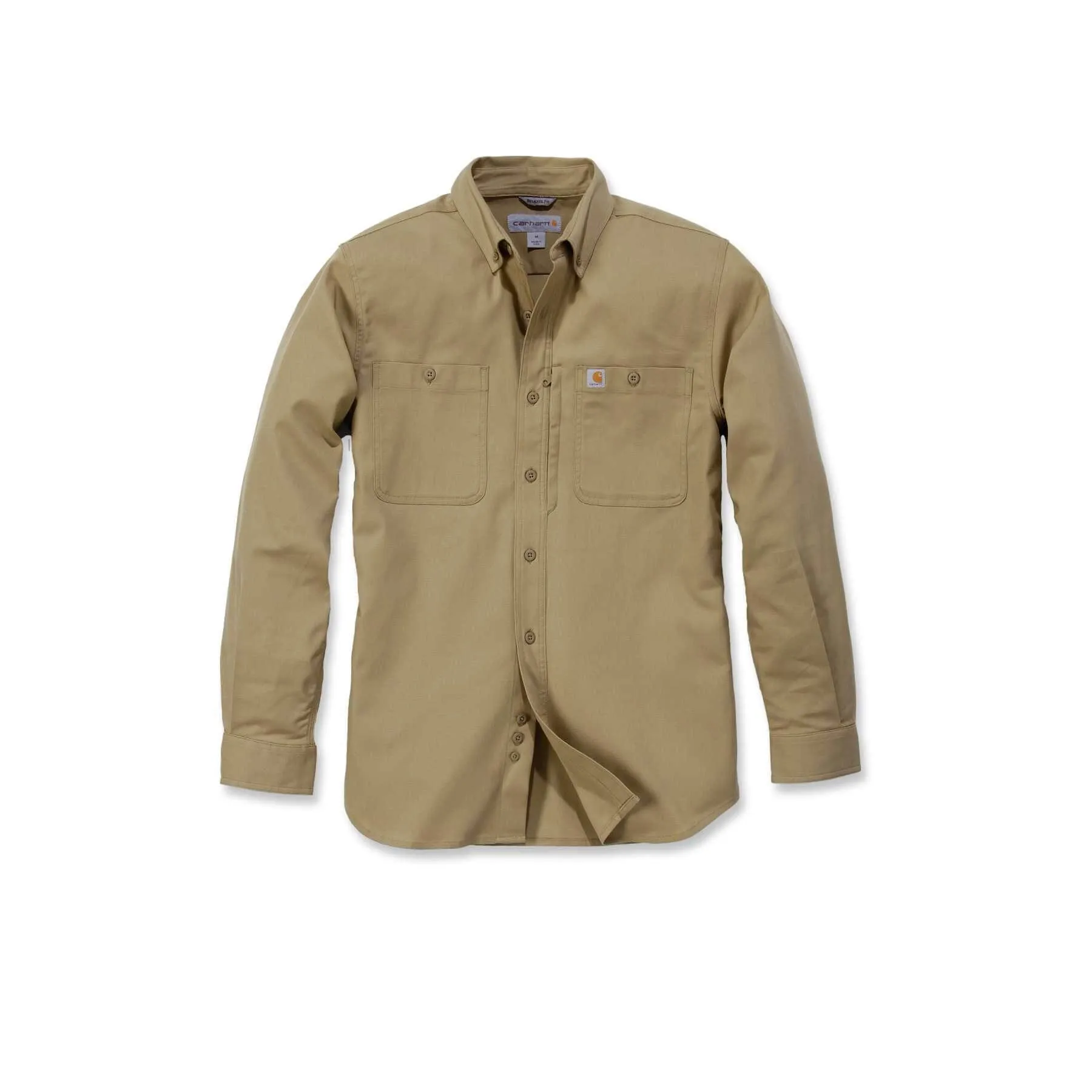 Carhartt Rugged Professional Relaxed Fit Canvas Long-Sleeve Work Shirt 102538