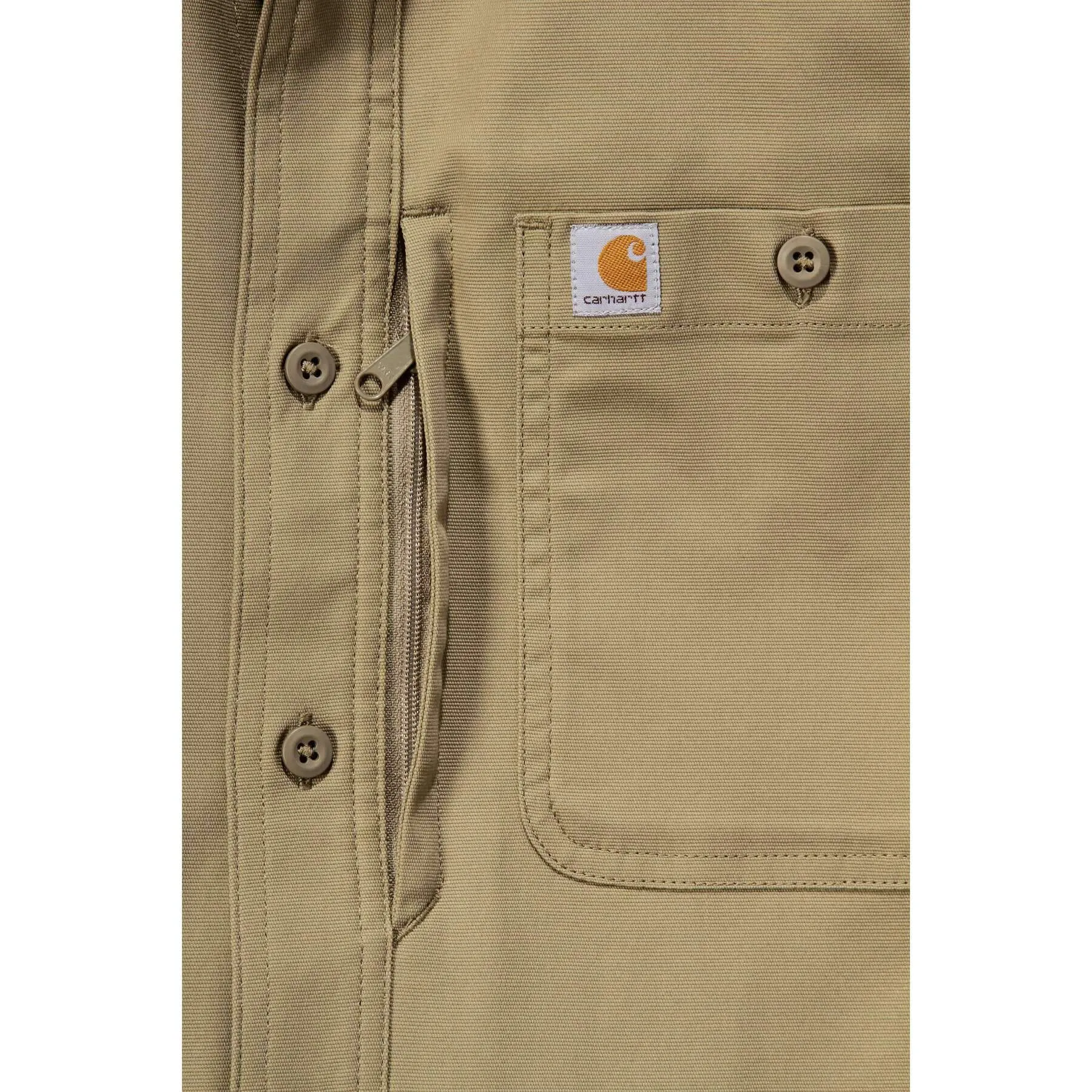 Carhartt Rugged Professional Relaxed Fit Canvas Long-Sleeve Work Shirt 102538