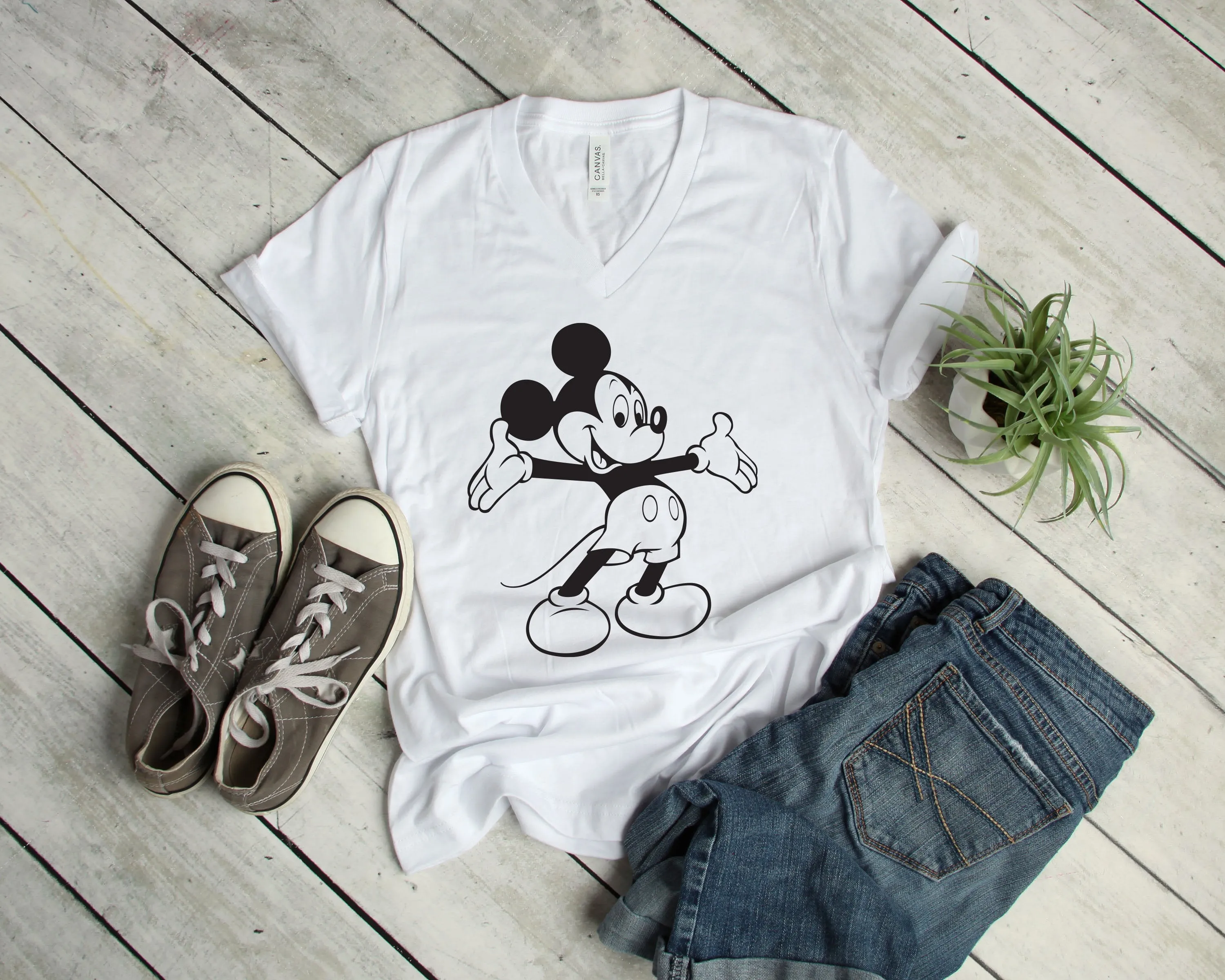 Disney Bound T Shirt - Mickey Full Body - Classic Mickey T Shirt