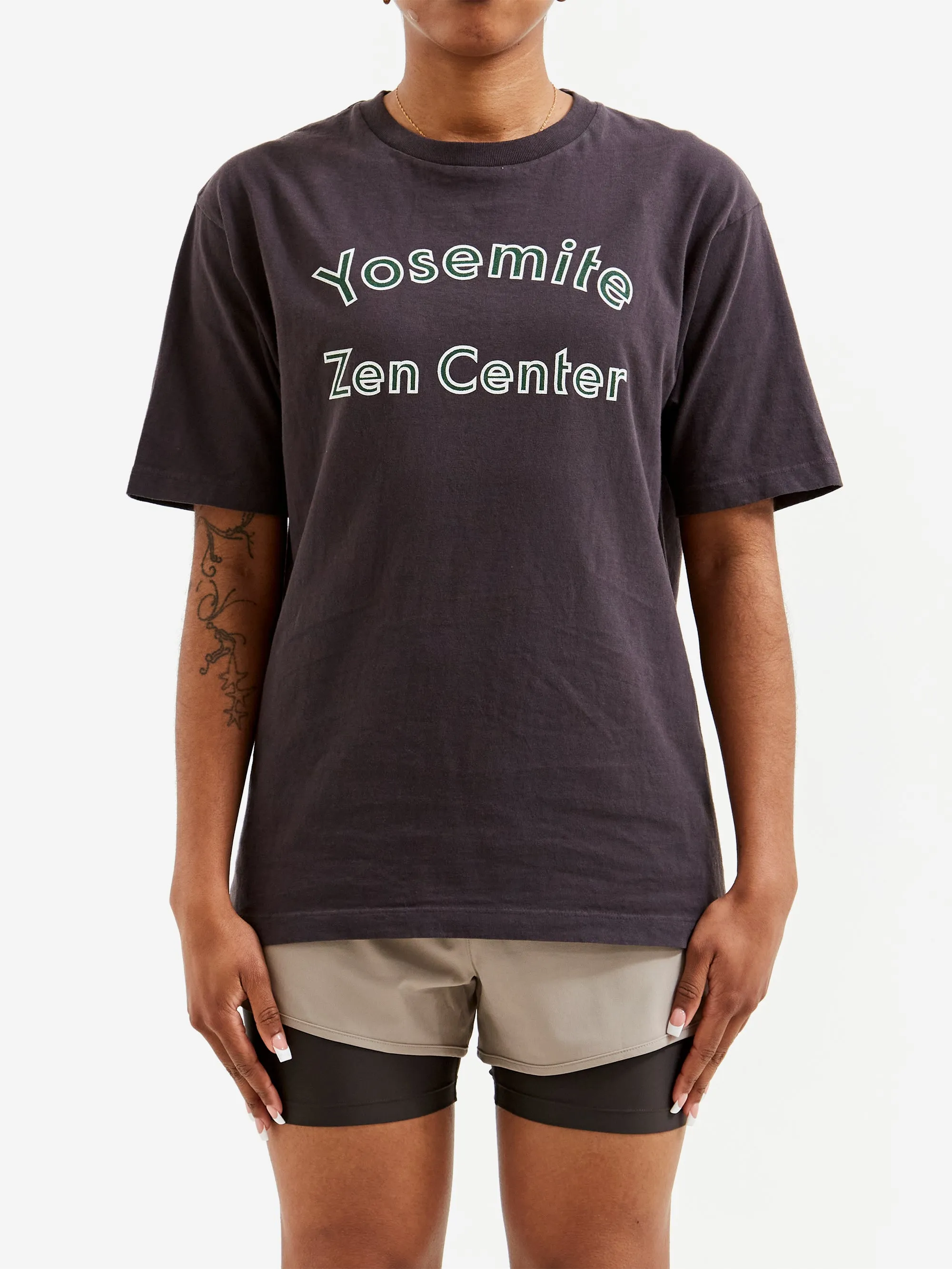 District Vision California Cotton Tee W - Black Yosemite