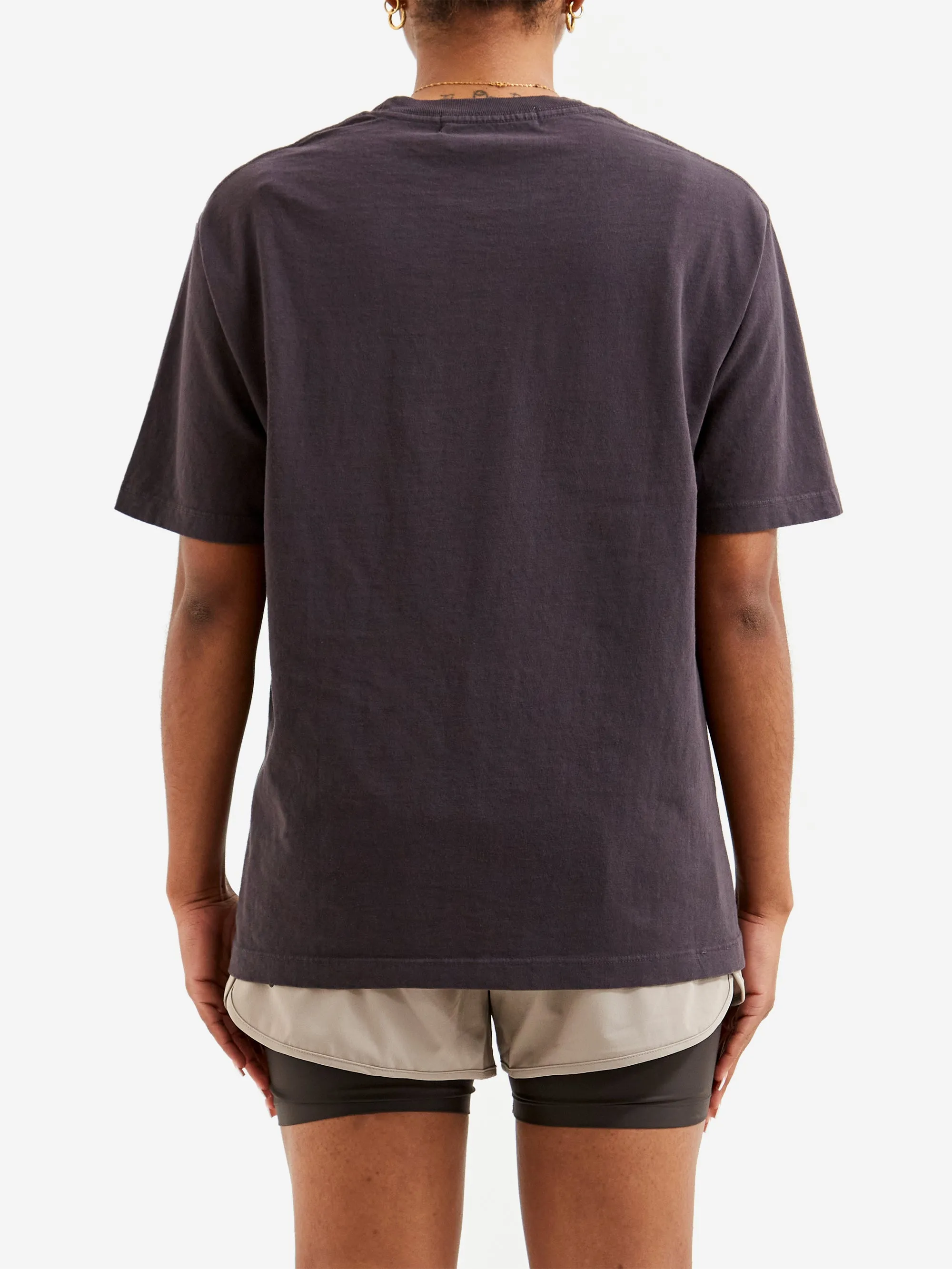District Vision California Cotton Tee W - Black Yosemite