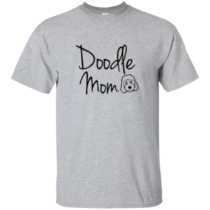 Doodle Mom Doodle Face (Basic Tee) Goldendoodle, labradoodle