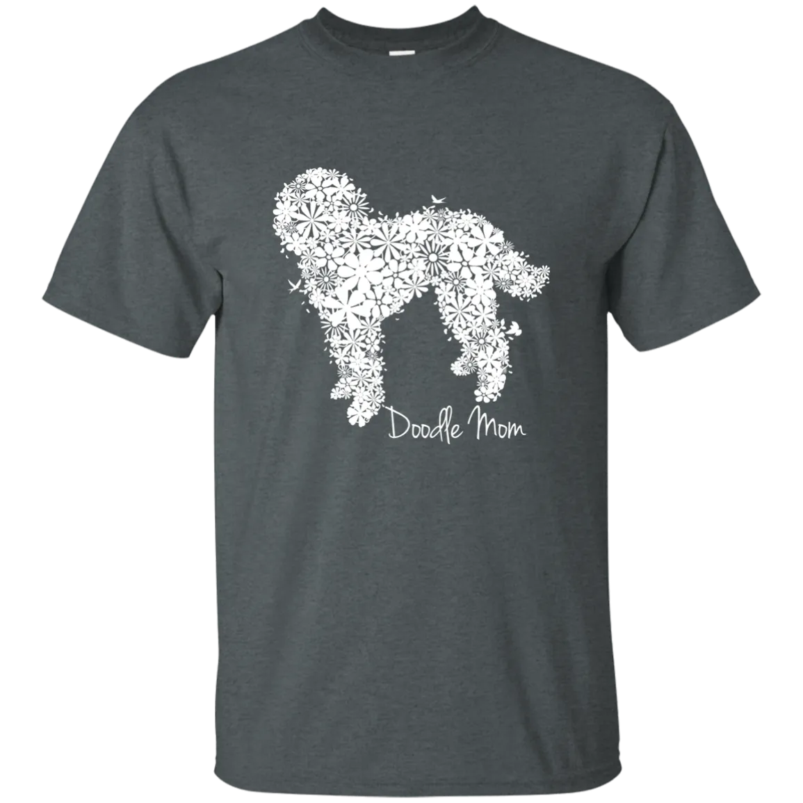 Doodle Mom Flower (Basic Tee) Goldendoodle or Labradoodle