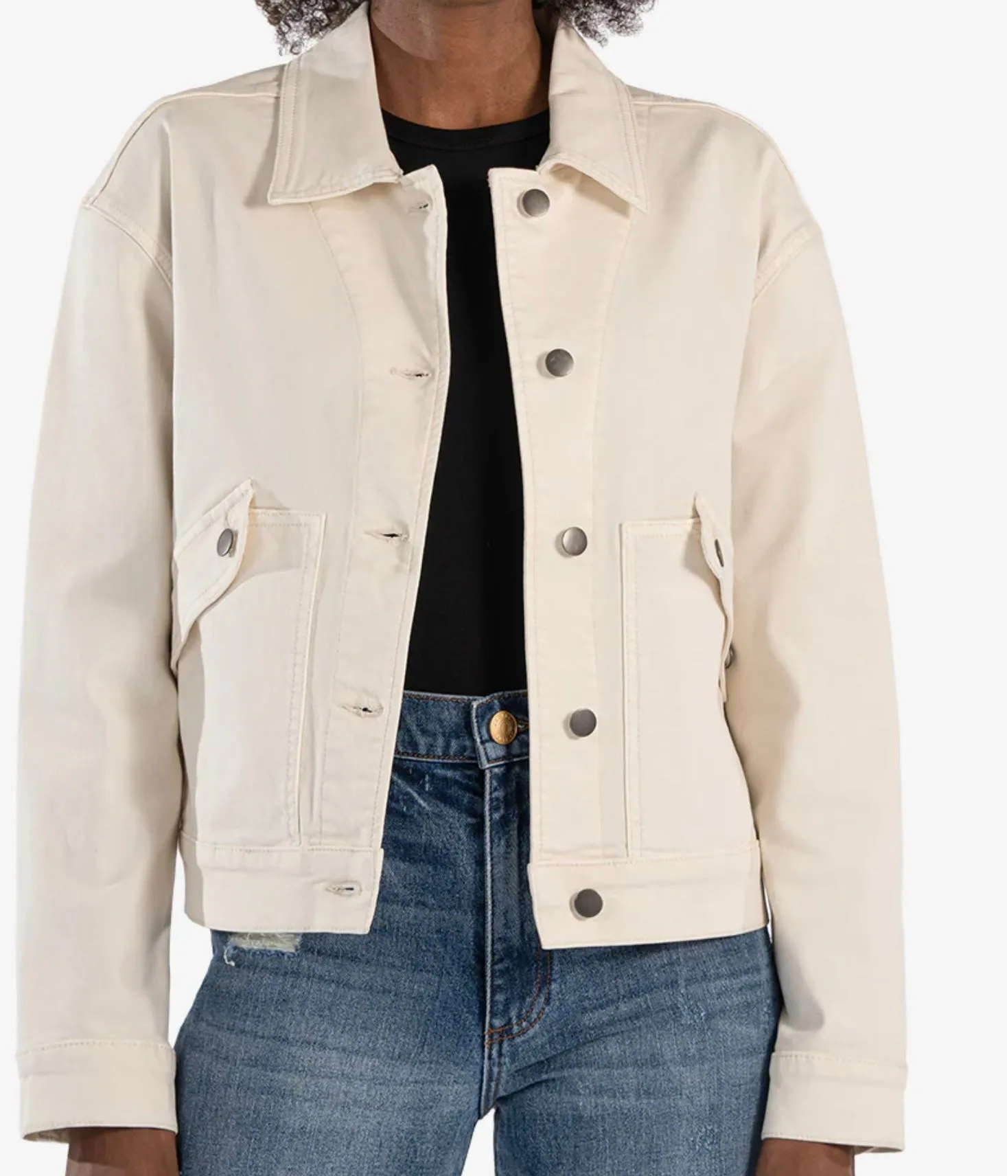 Ecru Jenna Jacket by KUT