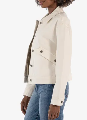 Ecru Jenna Jacket by KUT