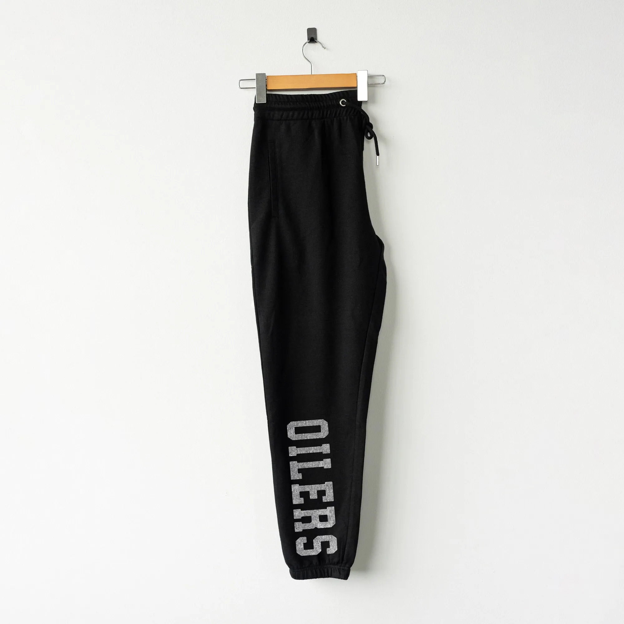 Edmonton Oilers Women's Line Change Team Black Pants/Joggers