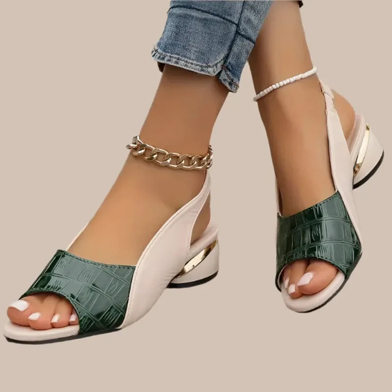Elegant Mid-Heel Sandals