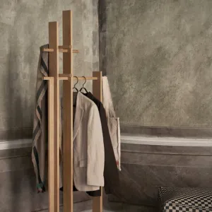 Ferm Living Bridge Clothes Stand - Oiled Oak