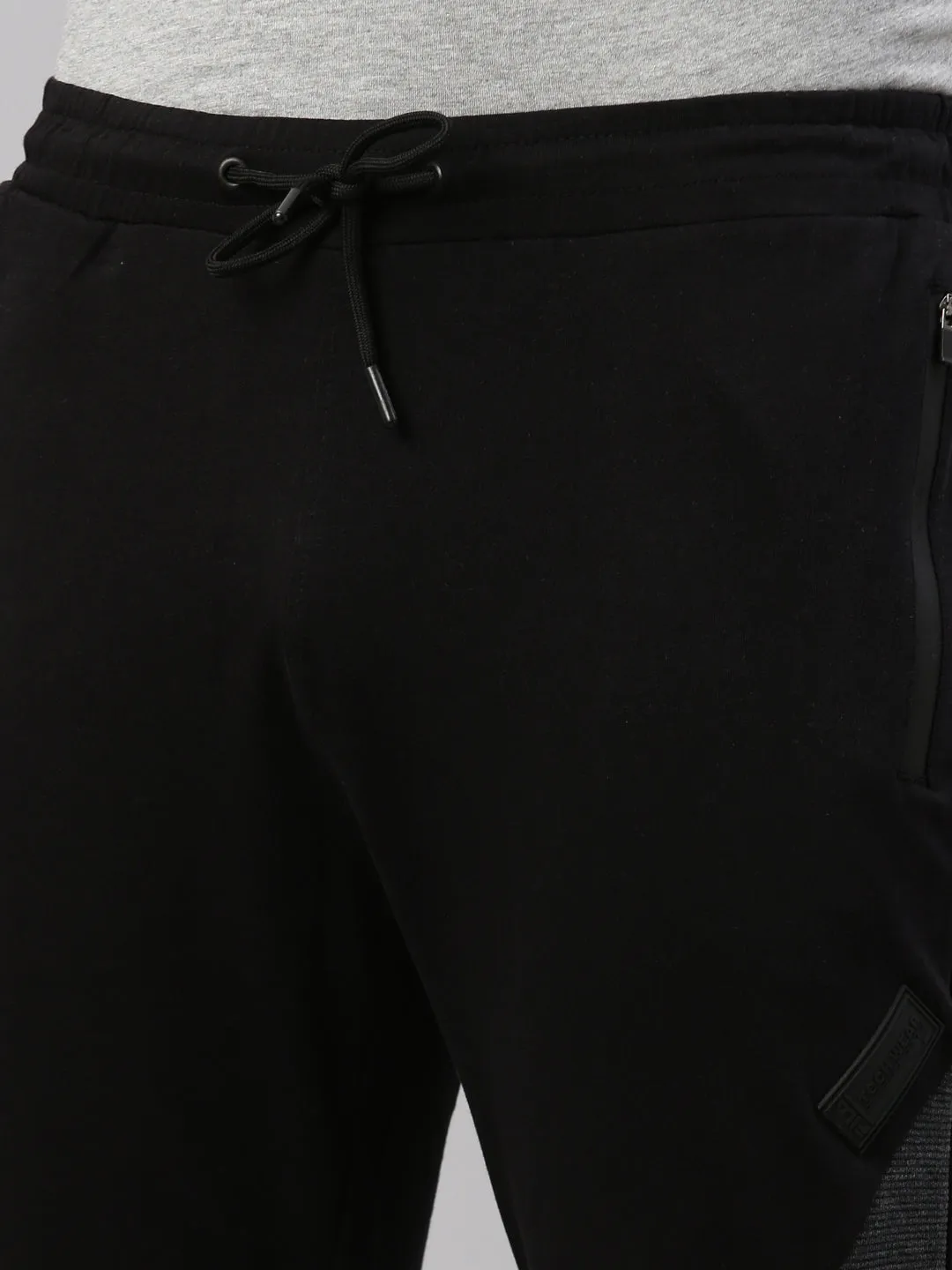 Fila Black Tellan Men's Cuffed Joggers