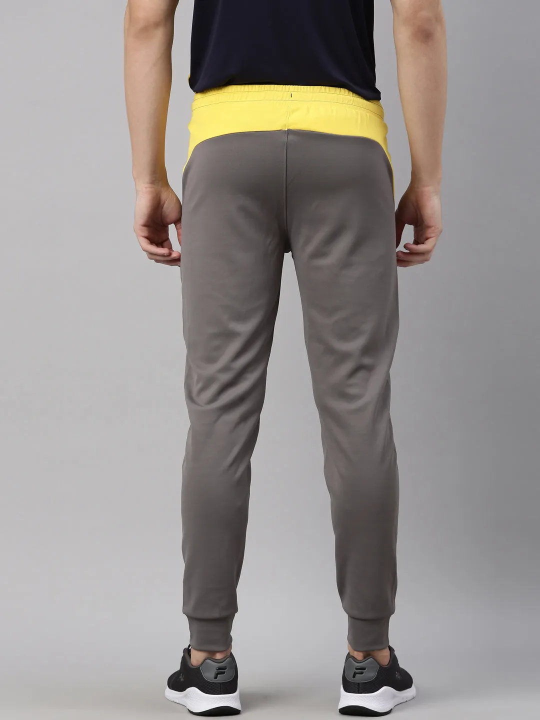 Fila White Arigo Men's Cuffed Joggers