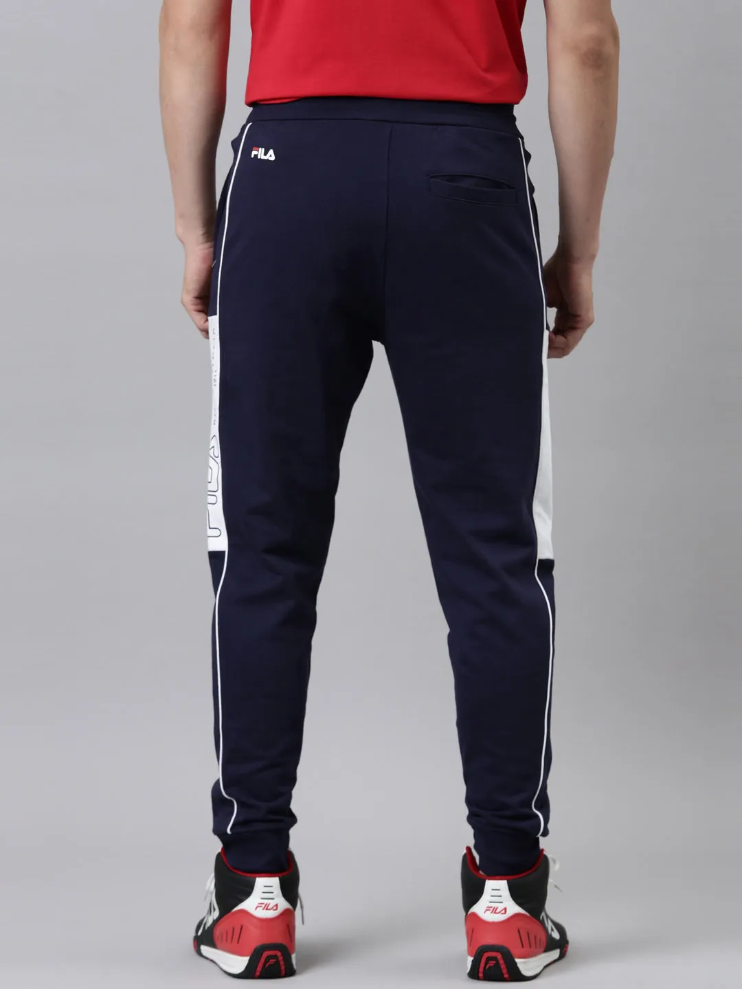Fila White Keshav Men's Joggers