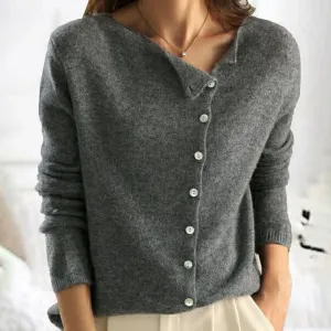 Heather | Sophisticated Button-Up Cardigan