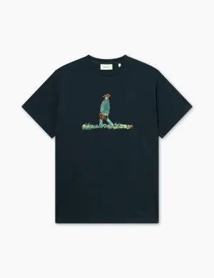 HUNT T-SHIRT - NAVY