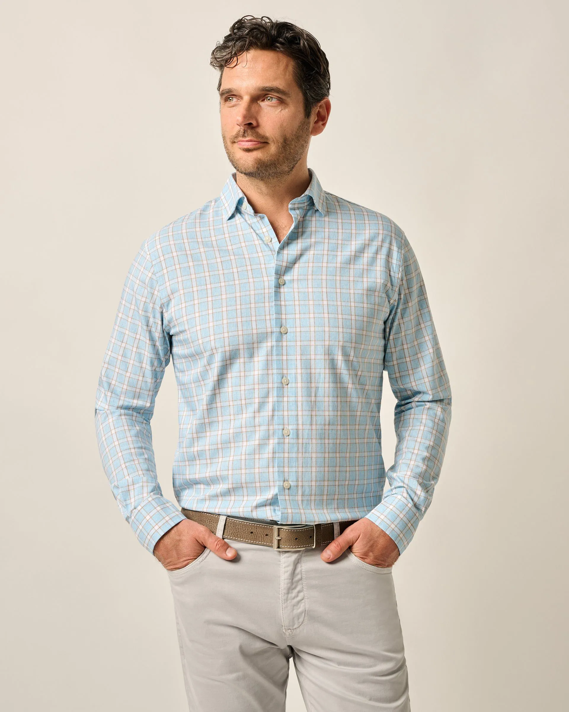Koby Performance Button Up - Malibu