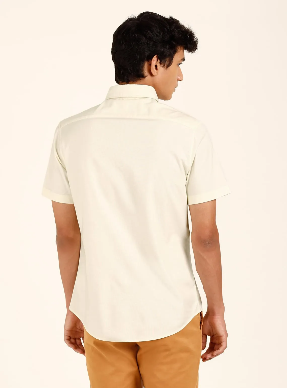 Light Lemon Shirt Half Shirt