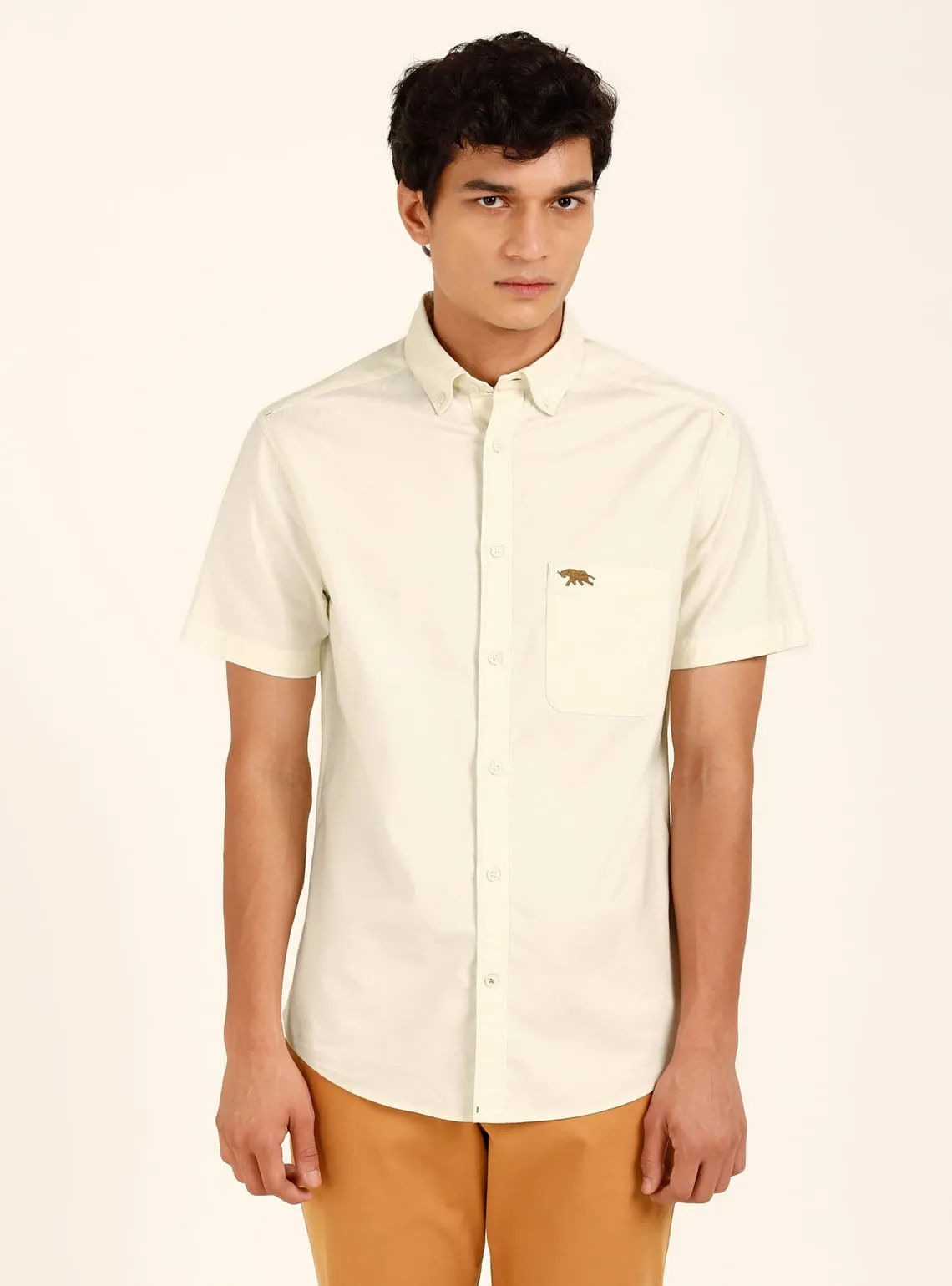 Light Lemon Shirt Half Shirt