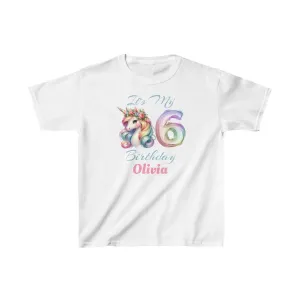 Matching Unicorn Birthday Shirts