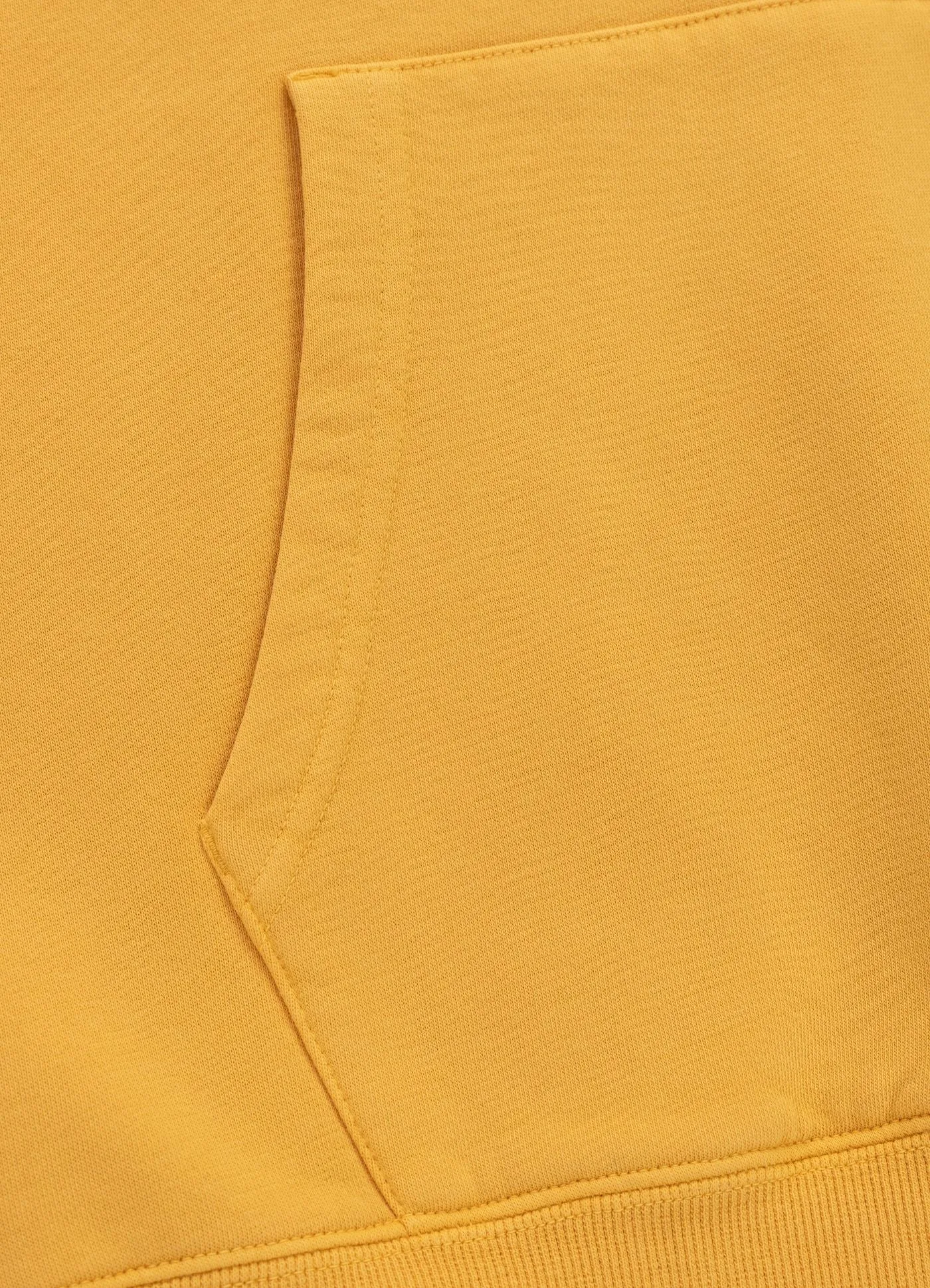 Men's Hoodie Washed CALIFORNIA FLAG - Washed yellow