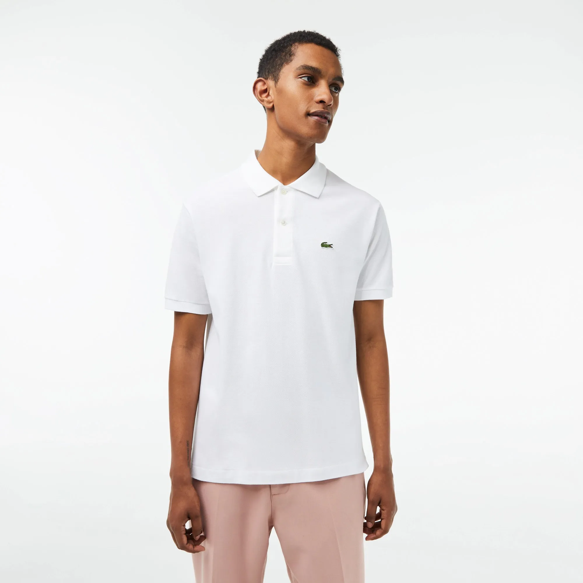Men's Lacoste Classic Fit Polo Shirt - White