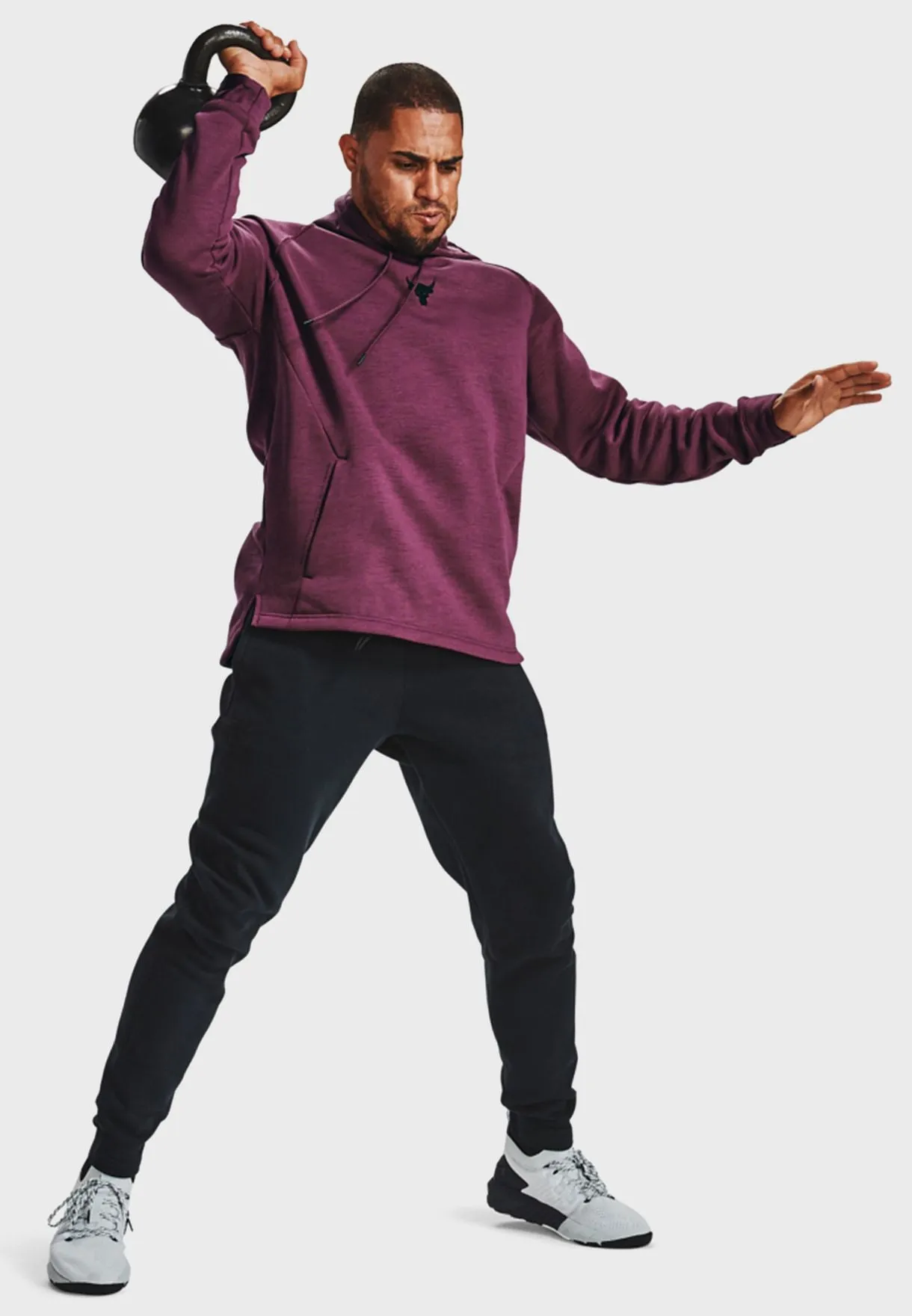 Men's Project Rock Charged Cotton® Hoodie 1357193-569