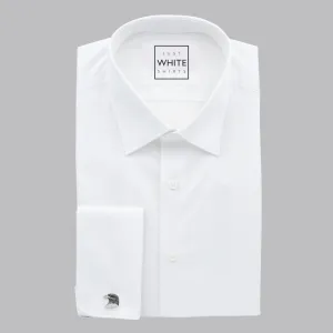 MODIFIED COLLAR FRENCH CUFF, THE ULTIMATE WHITE SHIRT