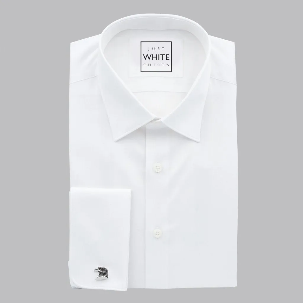 MODIFIED COLLAR FRENCH CUFF, THE ULTIMATE WHITE SHIRT