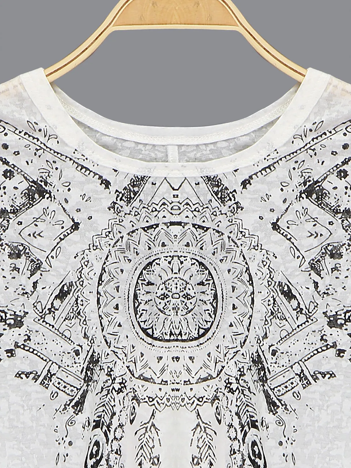 OEM ODM Round Neck Half Sleeve White T-Shirts