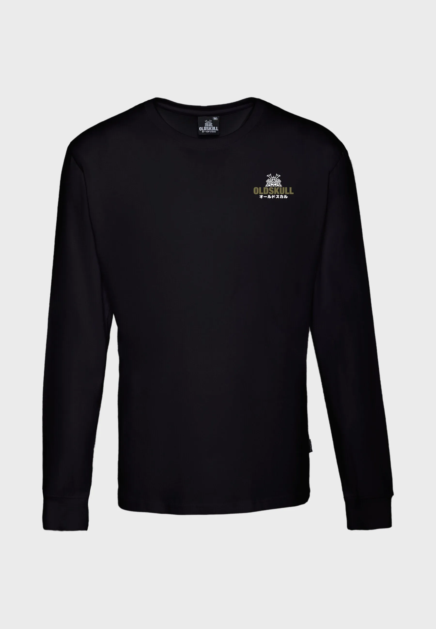 Oldskull Basic Kanji Longsleeve T-Shirt Black
