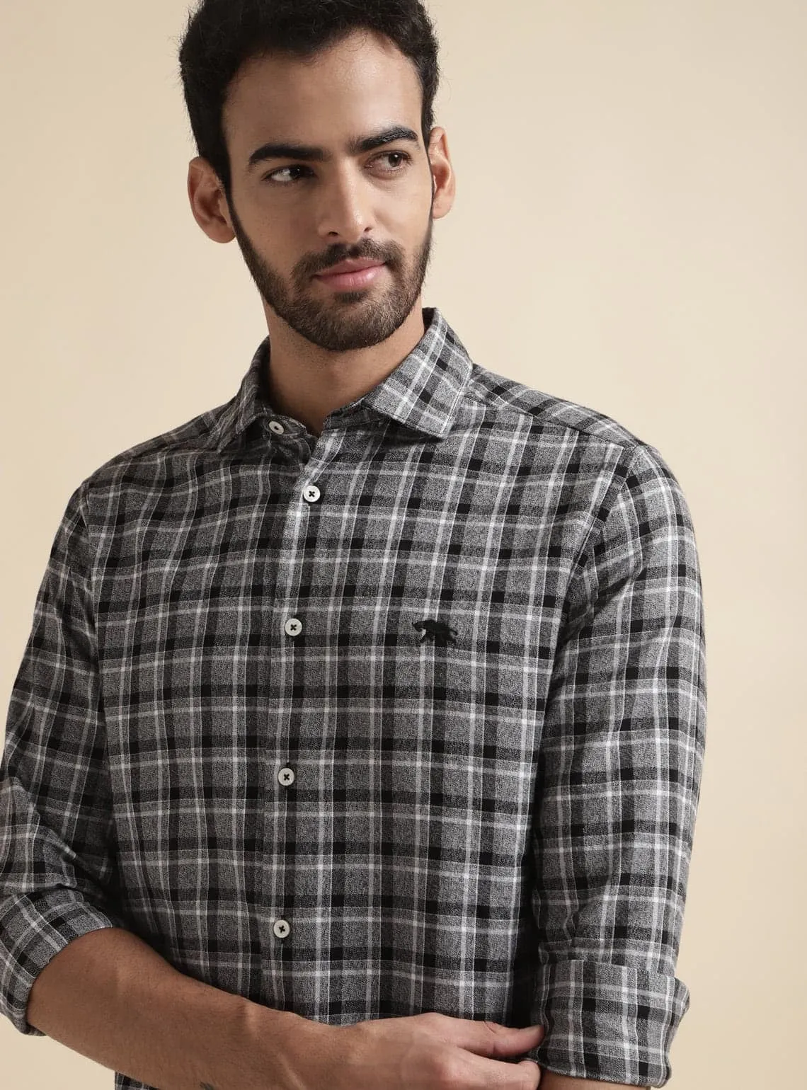 Onyx Horizon Check Shirt