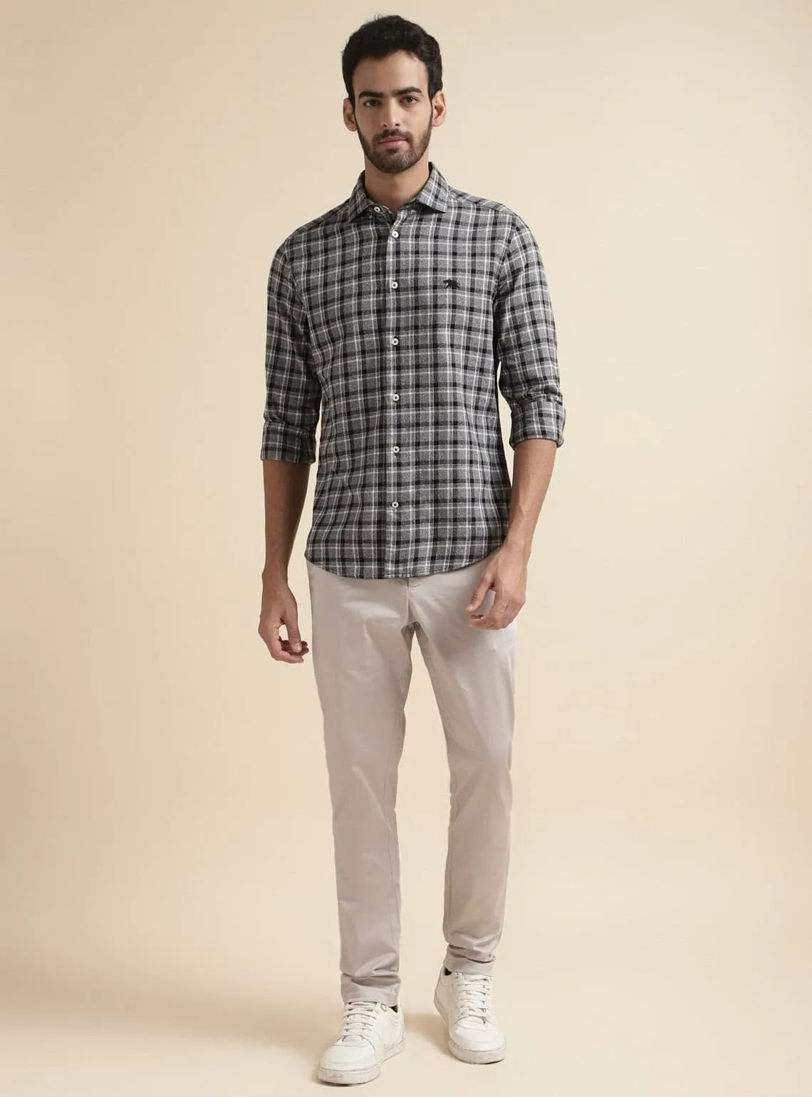 Onyx Horizon Check Shirt
