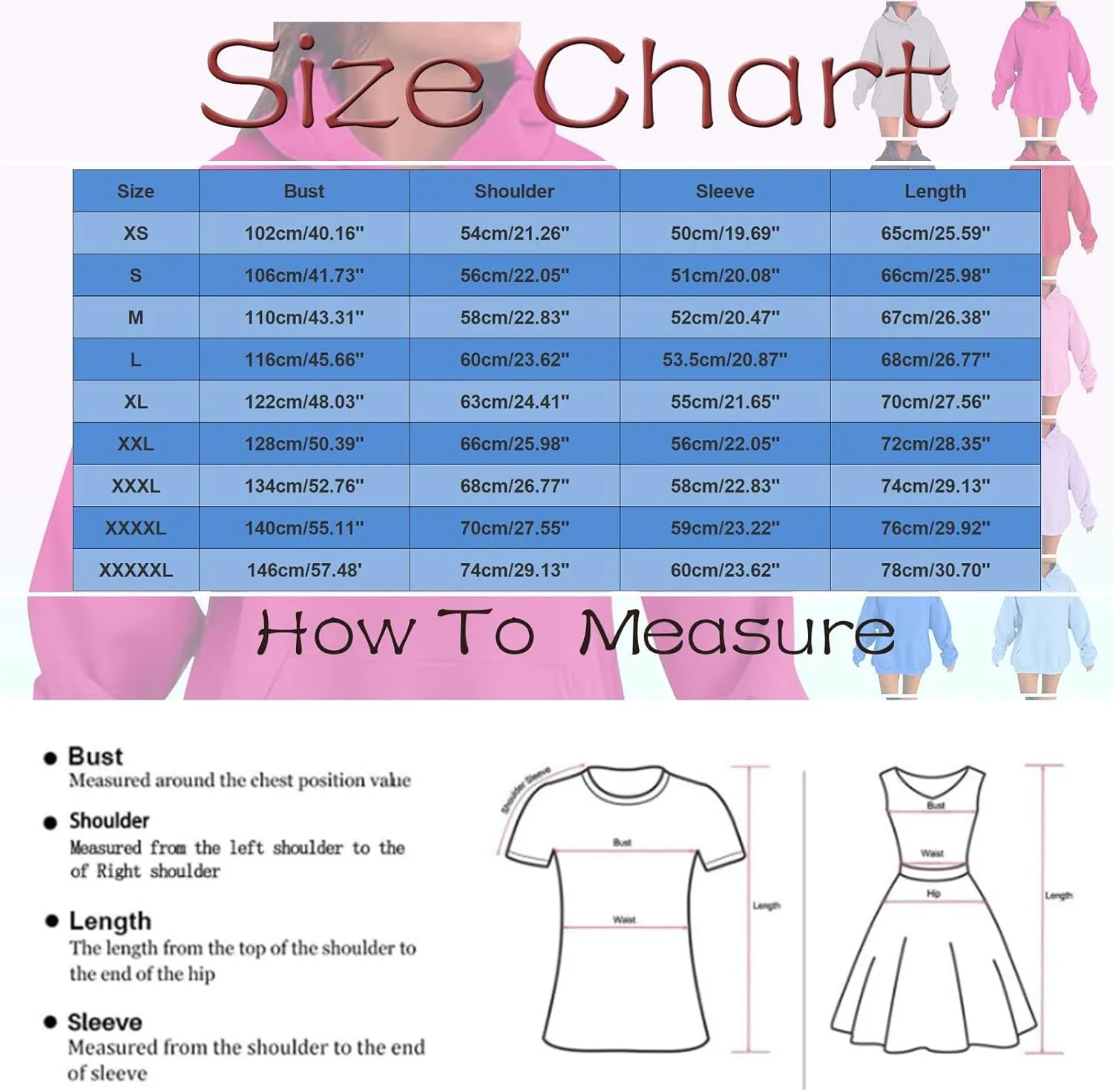 Oversized Hoodies for Women Casual Long Sleeve Sweatshirts Cute Y2K Hoodie Plus Size 2024 Trendy Tunic Pullover Tops