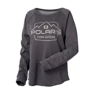 Polaris Adventure Crew Sweatshirt Sweater Black