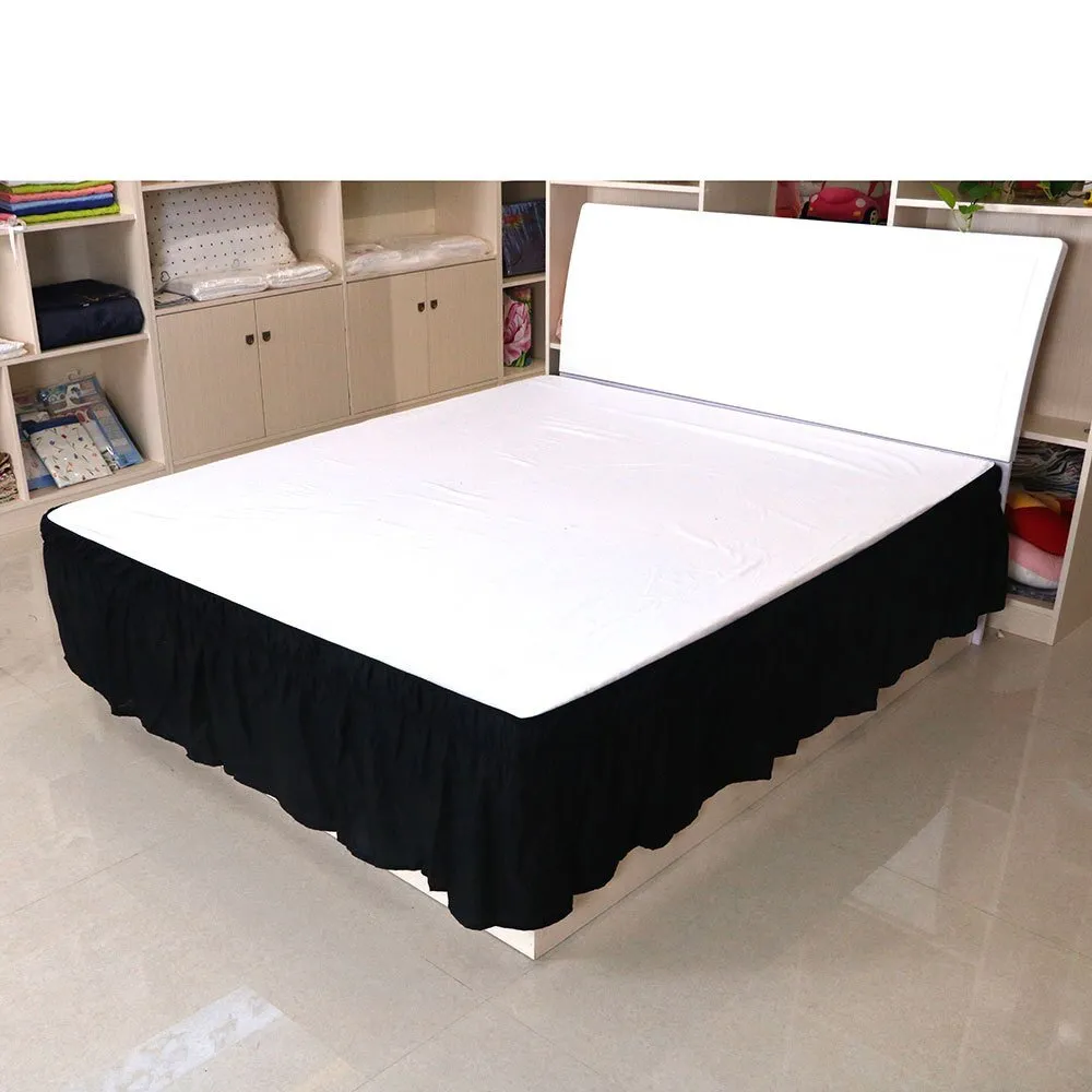 Pure Colored Bed Skirt - American Style