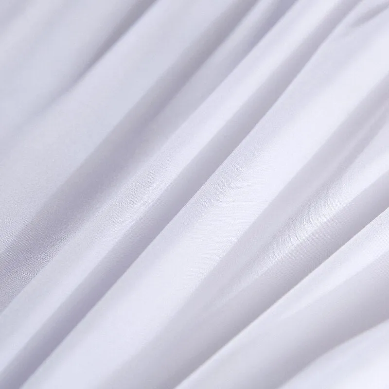Pure Colored Bed Skirt - American Style